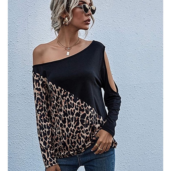 Two Panel Long Sleeve Top - Picture 2 of 3